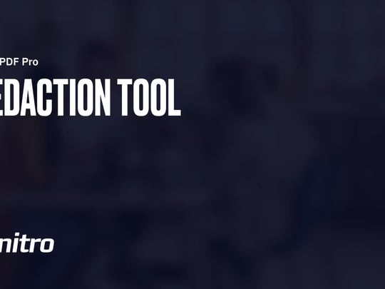 Redaction Tool
